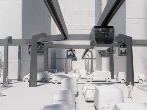 Autonomes Verkehrssystem SKYEXPRESS
