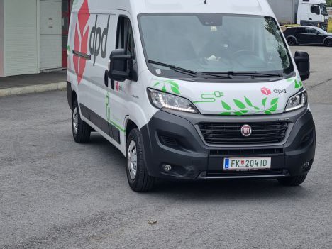 Durchgängig elektrische Zustellung von Paketen in der Stadt Bregenz