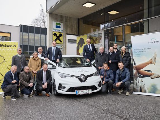Raiffeisen Public E-Carsharing Bezirk Landeck