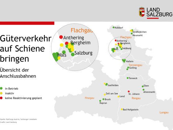 Güterverkehr auf die Schiene bringen - Einzelwagenförderung