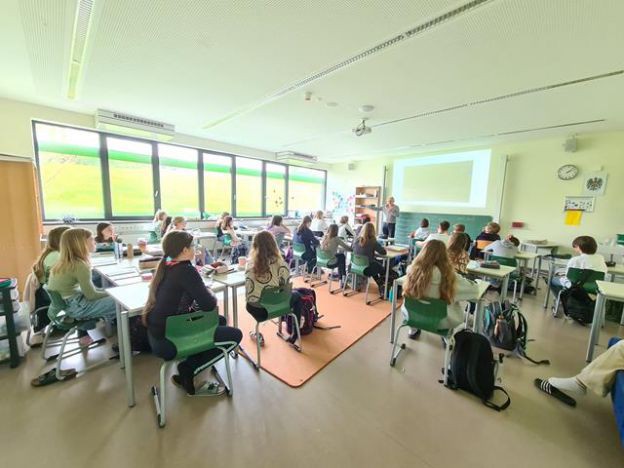 Saubere Luft am Schulweg
