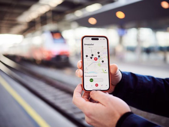 SimplyGo! in der ÖBB App