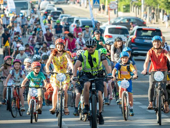 Bicibus Wien: Gemeinsam mit dem Fahrrad in die Schule