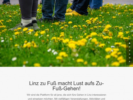 Linz zu Fuß - mehr Mut und Lust zu Gehen