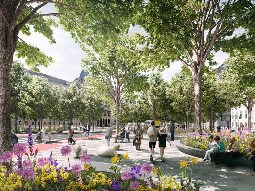 Greenline – Zweierlinie als Klimaboulevard für Wien
