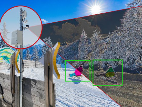 Sicher rodeln - Smarte Infrastruktur auf der Piste
