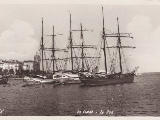 Waren per Segeltransportiert