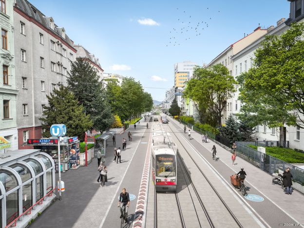 Neue Straßenbahnlinie 12