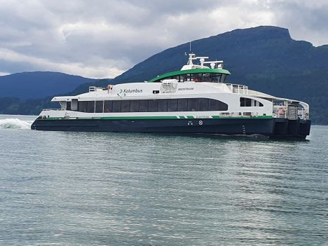 World's first zero-emission high-speed ferry Medstraum