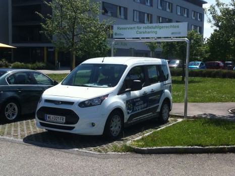 Rollstuhlgerechtes Carsharing