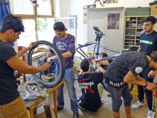Jugendfahrradwerkstatt Blitzventil