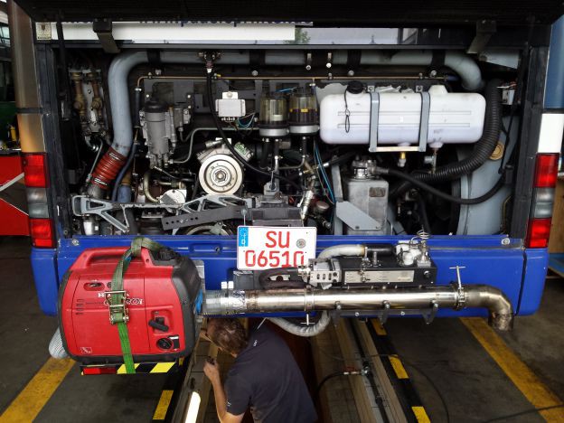 Nachrüstung bestehender Busflotte auf Euro VI