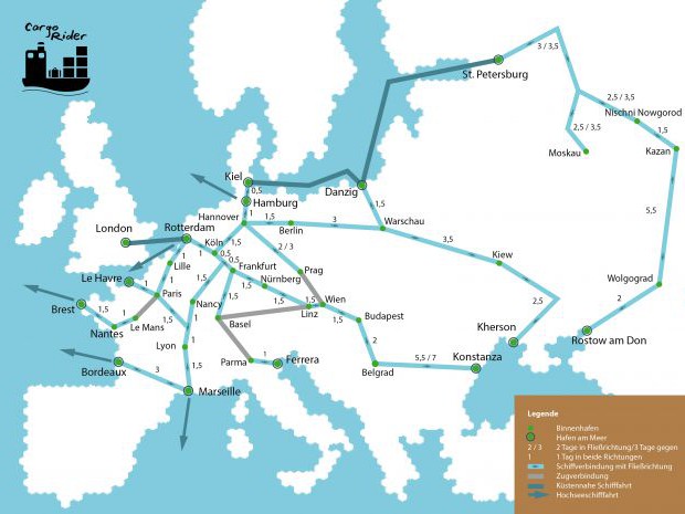 CargoRider – Per Schiff die Welt entdecken 