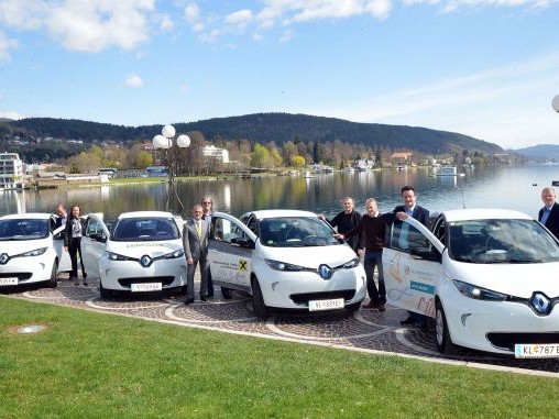 E-Carsharing rund um den WÖRTHER SEE