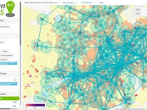 Das PlanBiSS-Werkzeug: Semi-automatische Standortplanung von Bike-Sharing Systemen