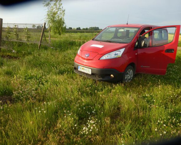 Mit der Kraft der Sonne in den Weingarten