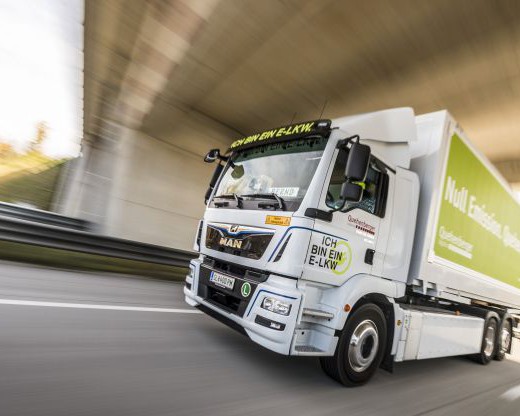 MEGAWATT Logistics - Umstellung von Diesel-LKW-Flotten auf elektrischen Antrieb.