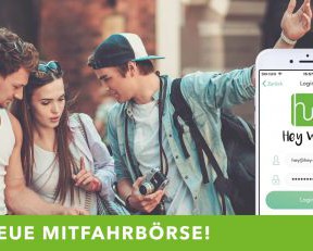 Hey Way - Österreichs neue Mitfahrbörse