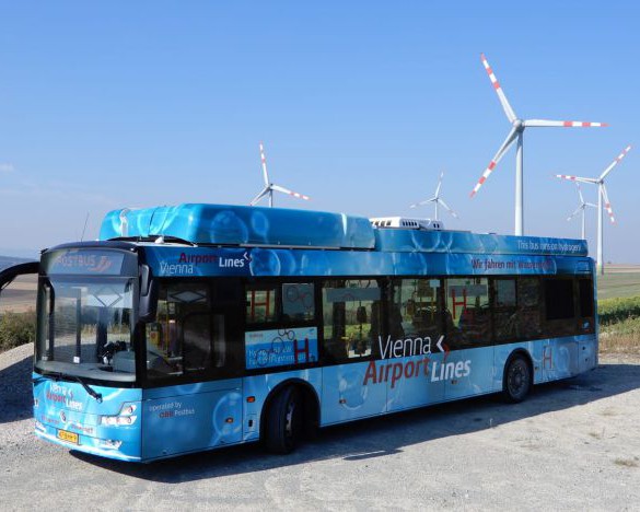 Variantenentwicklung zur Wasserstoffnutzung im Verkehrssektor, auf Basis einer Wasserstoffproduktion aus Windenergie, im Burgenland