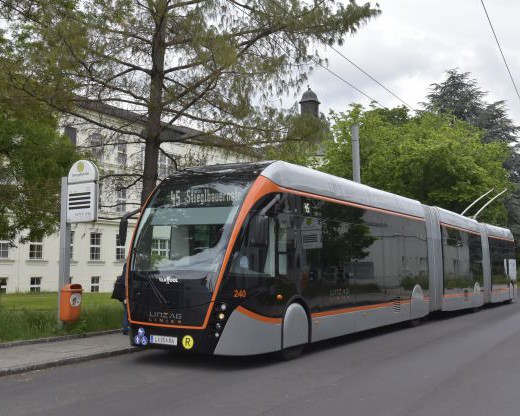 Emissionsfreie Mobilität - die neuen Obusse der LINZ AG LINIEN