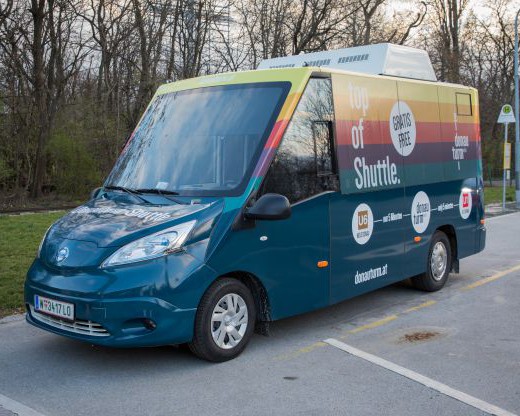 Donauturm E-Shuttlebus