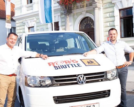 PERGshuttle - … die neue Mobilität in der Stadt Perg