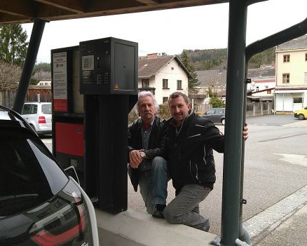 E Coin Ladestation