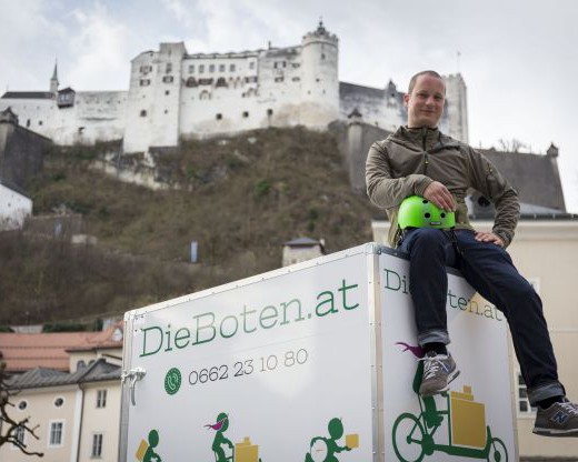 DieBoten.at lokale CO2 neutrale Logistik in Salzburg