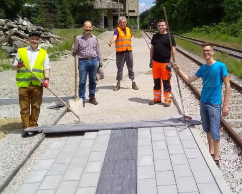 Bahnsteigprojekt Waldmühle