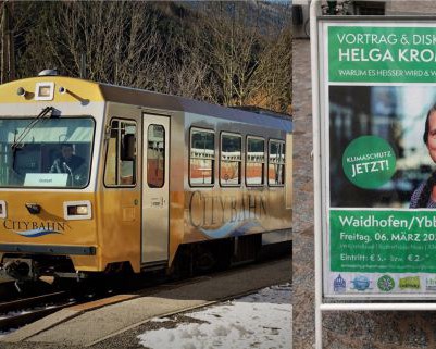Klimaschutz durch CO2 frei auch auf schmalspurigen Bahnstrecken ohne Oberleitung