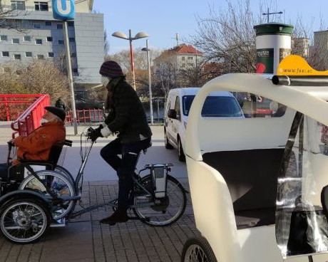 Fahrradtaxis im Netz des ÖV