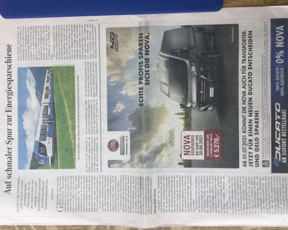 Aufbruch in ein neues Regionalbahnzeitalter, mit Wasserstoff Regionen, Menschen, Lebensräume verbinden