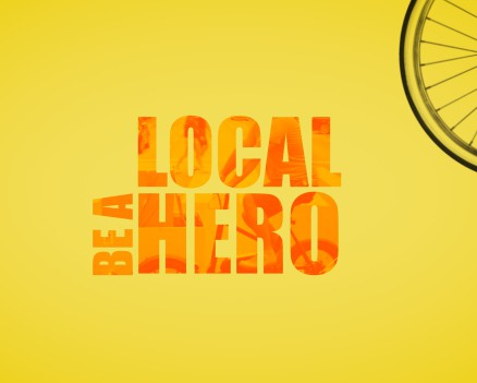 Be a local hero Lastenrad-Filmkampagne