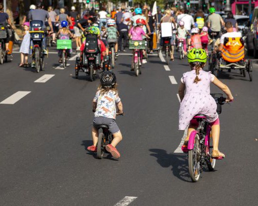 Kidical Mass Aktionswochenende 2020: Platz da für die nächste Generation!