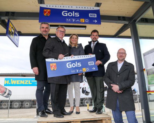 Ausbau Bahnhof Gols - NSB Halbstundentakt 