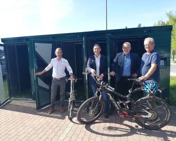 Radboxen am Park & Ride Kleinzell