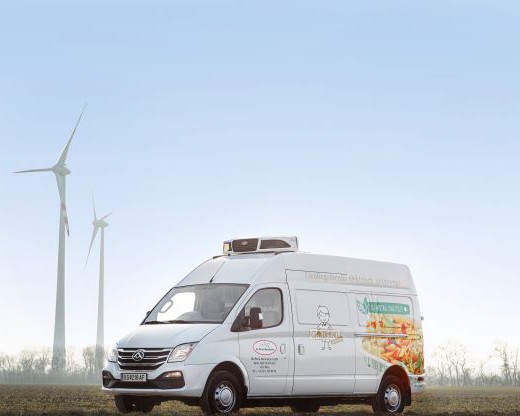 Emissionsfreier Tiefkühltransport