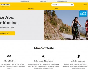 Greenstorm ADAC E-Bike-Abo
