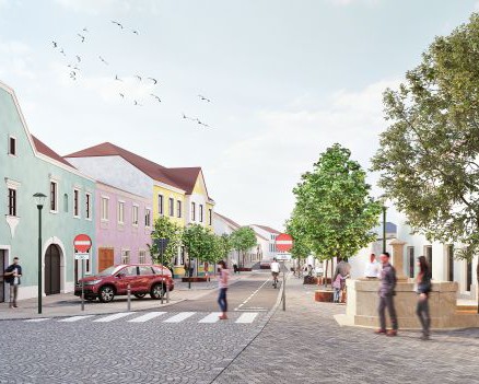 Attraktivierung Innenstadt – eine bessere Verbindung für alle Verkehrsteilnehmer*innen durch Begegnungszonen, Ausbau der Rad- und Fußwege und Steigerung der Aufenthaltsqualität