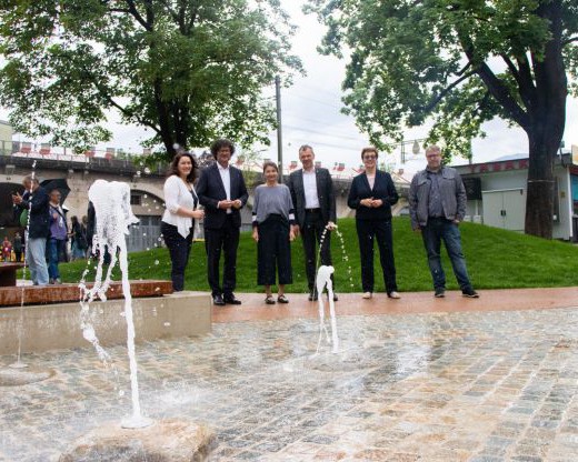 Foto Klimafitte Platzgestaltung Innsbruck