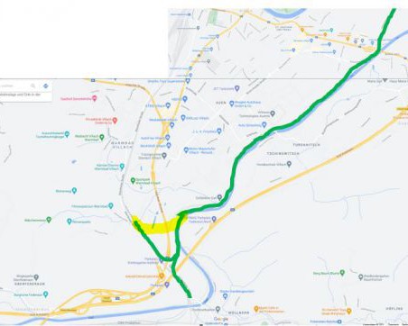 neue Güter- u S-Bahntrasse von Magdalen nach Fürnitz