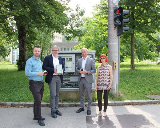 KI-Ampel Linz (Blinden- und Gehörlosenzentrum)