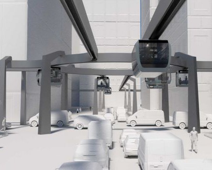 Autonomes Verkehrssystem SKYEXPRESS