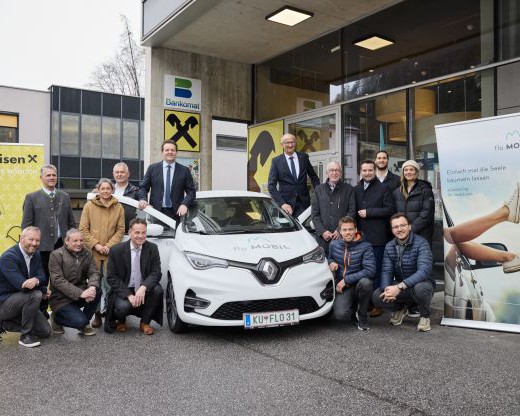 Raiffeisen Public E-Carsharing Bezirk Landeck