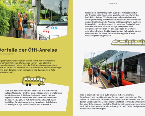 Tirols erster Öffi-Wanderführer