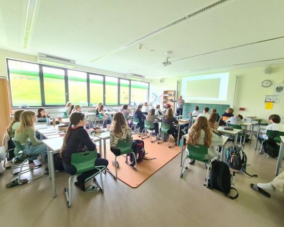 Saubere Luft am Schulweg