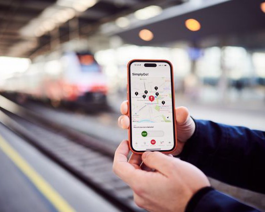 SimplyGo! in der ÖBB App