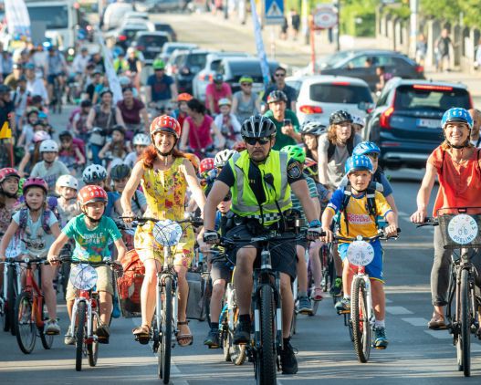 Bicibus Wien: Gemeinsam mit dem Fahrrad in die Schule 
