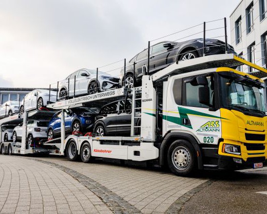 Kässbohrer goes E - Autotransporter
