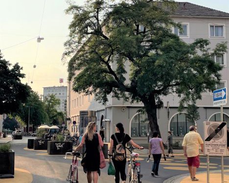 Begegnungs- und Fußgängerzone südlicher Lendplatz, Graz